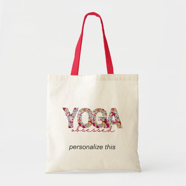 Yoga Personalisierte Tote Tasche (Vorne)