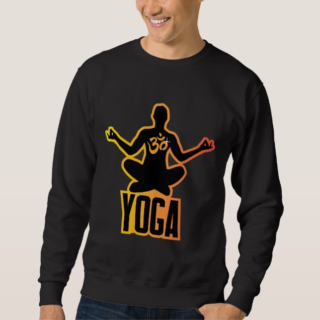 Yoga Phantastisch Sweatshirt (Vorderseite)