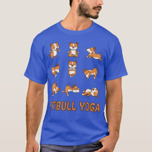 Yoga Pitbull Yoga Pose Meditation T-Shirt