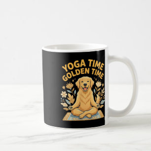 Yoga-Pose Golden Retriever Yoga _1 Kaffeetasse