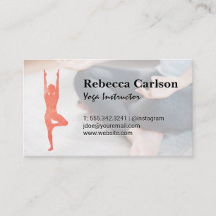 Yoga-Pose-Logo   Meditation für Frauen Visitenkarte