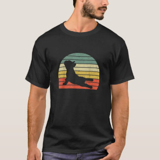 Yoga-Pose-Shirt mit Liebe und Herzschlag T-Shirt