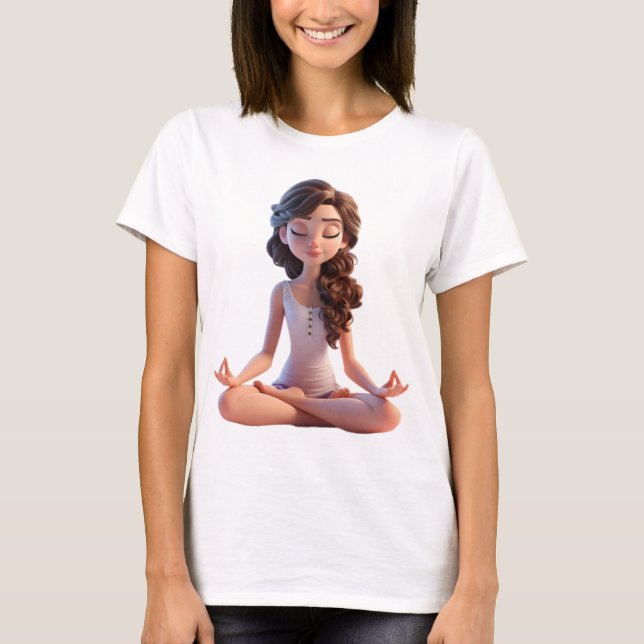Yoga-Pose T-Shirt (Vorderseite)