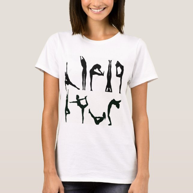 Yoga-Pose T-Shirt (Vorderseite)