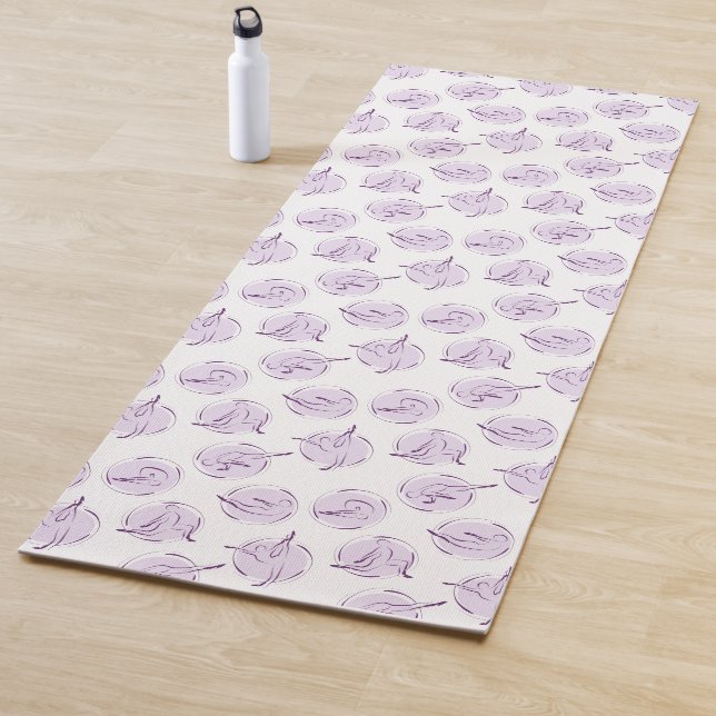 Yoga-Pose Yogamatte (Beispiel)