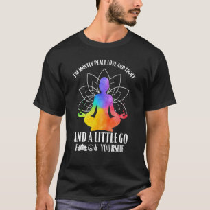Yoga-Pose-Zen-Meditations-Guru-Lotusblume-Frieden T-Shirt