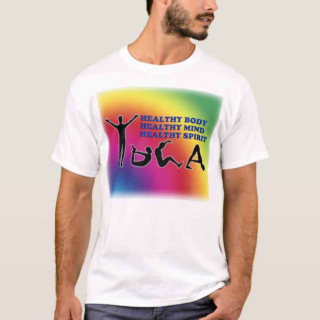Yoga-Posen 1 T-Shirt (Vorderseite)