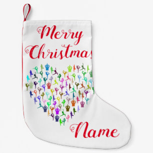 Yoga-Posen Herz Thunder_Cove Kleiner Weihnachtsstrumpf