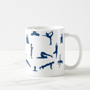 Yoga-Posen Kaffeetasse