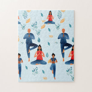 Yoga-Posen, Meditation, New-Age-Kunst