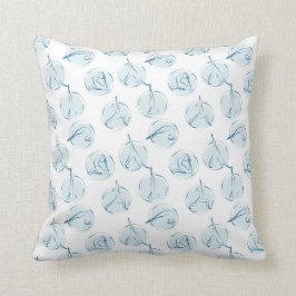 Yoga-Posen-Muster Kissen