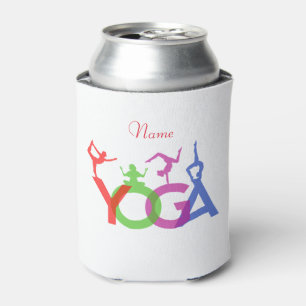 Yoga Posen Silhouetten Thunder_Cove Dosenkühler