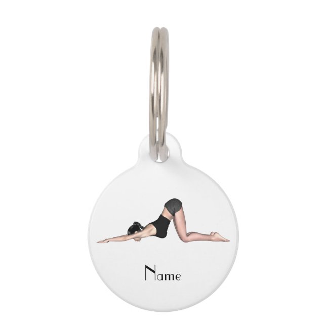 Yoga Posen Thunder_Cove Haustiermarke (Vorderseite)