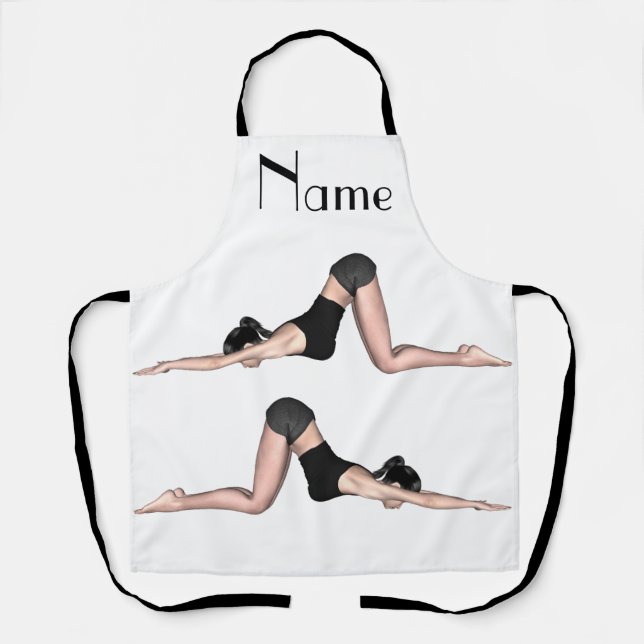 Yoga Posen Thunder_Cove Schürze (Vorderseite)