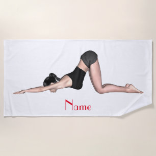 Yoga Posen Thunder_Cove Strandtuch