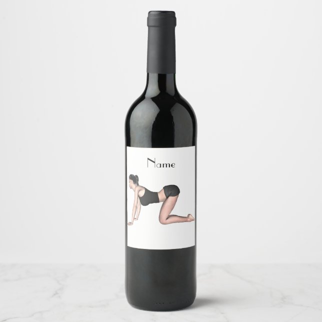 Yoga Posen Thunder_Cove Weinetikett (Vorderseite)