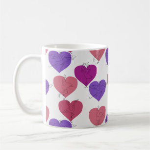 Yoga-Poses Yoga seamless pattern 1 Kaffeetasse