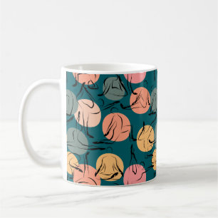 Yoga-Poses Yoga seamless pattern 23 Kaffeetasse