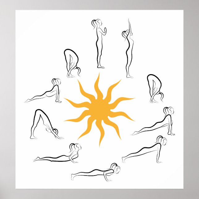 Yoga Poster (Vorne)