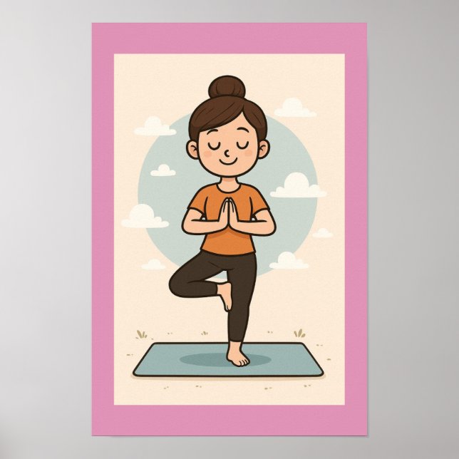 Yoga Poster (Vorne)