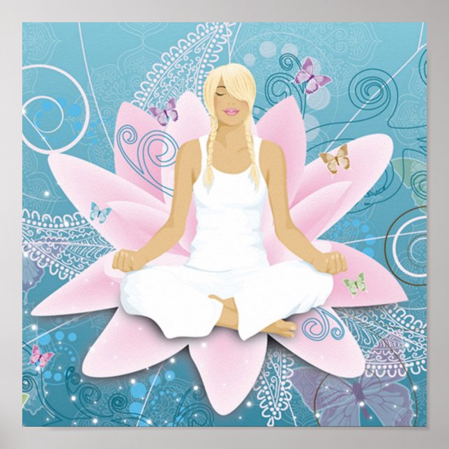 YOGA POSTER (Vorne)