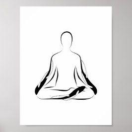 Yoga-Poster Poster