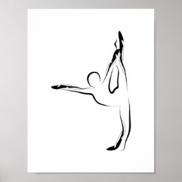 Yoga-Poster Poster