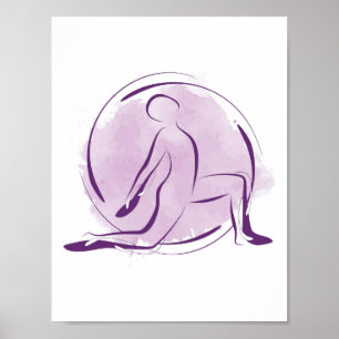 Yoga-Poster Poster