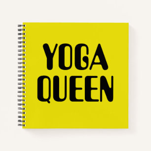 Yoga-Queen-Notebook Notizbuch