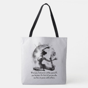 Yoga Reiki Einbeinige Königtaube-Pose Tasche