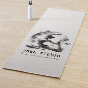 Yoga Reiki Einbeinige Königtaube-Pose Yogamatte