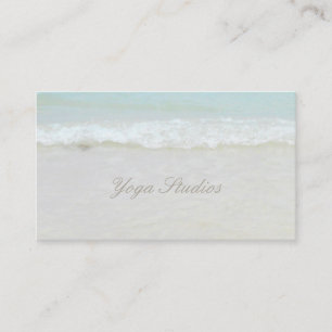 Yoga Reiki geistiges heilendes Visitenkarte