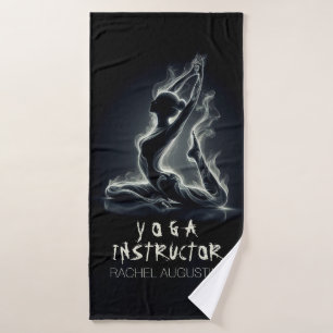 Yoga Reiki Instructor Pose Badhandtuch Set