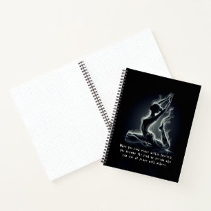Yoga Reiki Instructor Pose Notizbuch