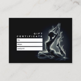 Yoga Reiki Instructor Pose Rabattkarte