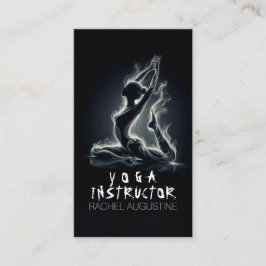 Yoga Reiki Instructor Pose Terminkarte