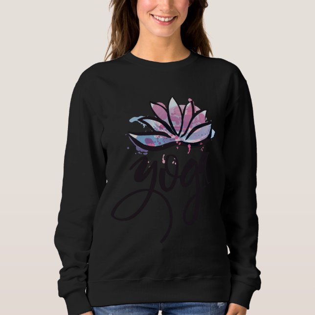 Yoga Relaxed Fit Sweatshirt (Vorderseite)