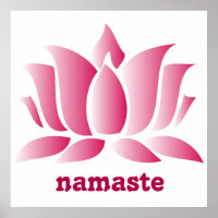 Yoga Rosa Lotus namaste