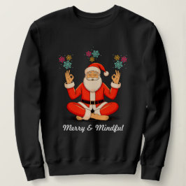 Yoga Santa Sweatshirt