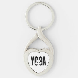 Yoga. Schlüsselanhänger
