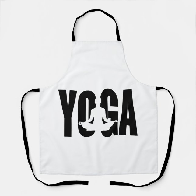 Yoga. Schürze (Vorderseite)