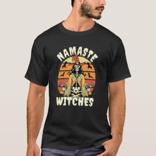 Yoga-Skelett Meditation Sukhasana-Pose T-Shirt