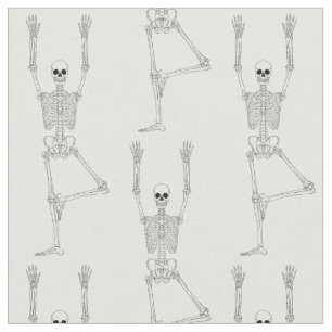 Yoga-Skelett Stoff