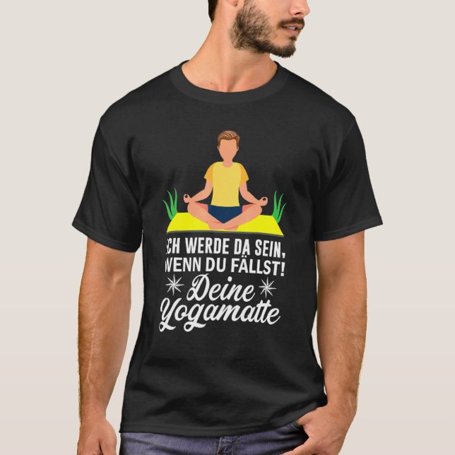 Yoga Spaß T-Shirt (Vorderseite)