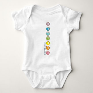 Yoga Speak Baby : All Baby Chakras Strampler