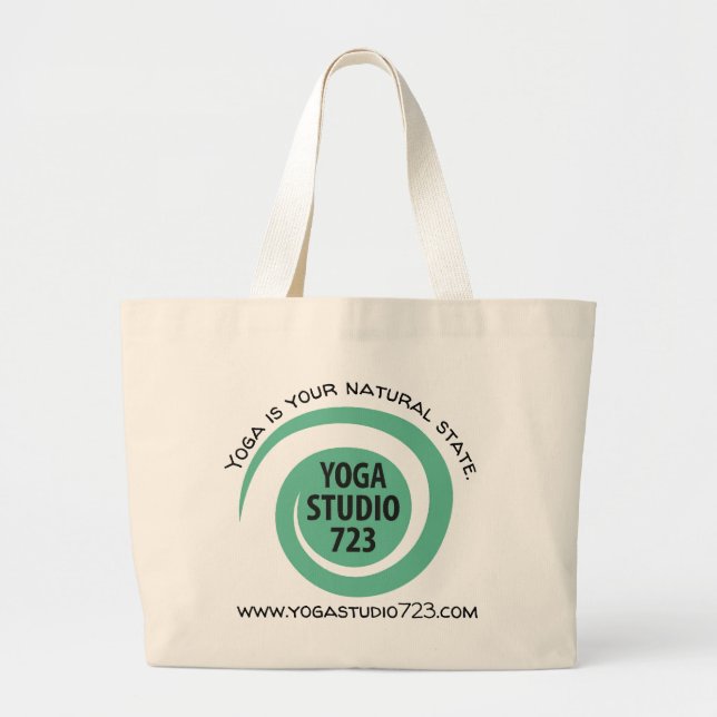 YOGA STUDIO 723 TOTEBAG JUMBO STOFFBEUTEL (Vorne)