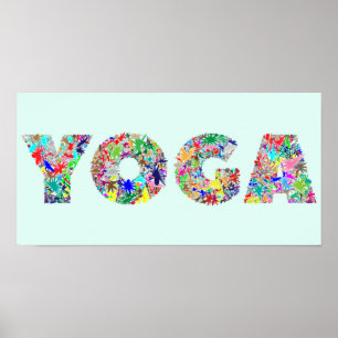 YOGA STUDIO Art Piece Poster abordable