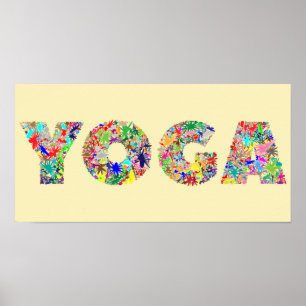 YOGA STUDIO Art Piece Poster abordable