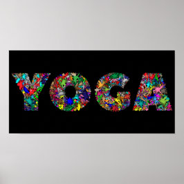 YOGA STUDIO Art Piece Poster abordable