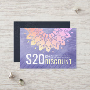 Yoga Studio Gold Mandala Coupon Treue